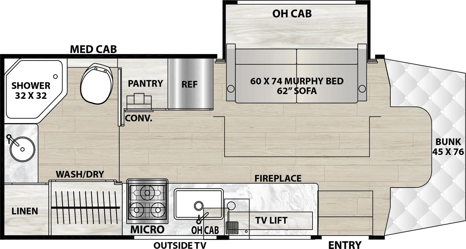 Prism 24MBE Floorplan